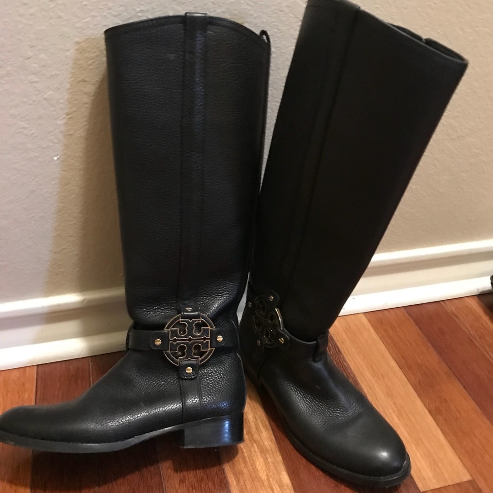 Tory Burch Riding Boots **like new** - Picture 1 of 8
